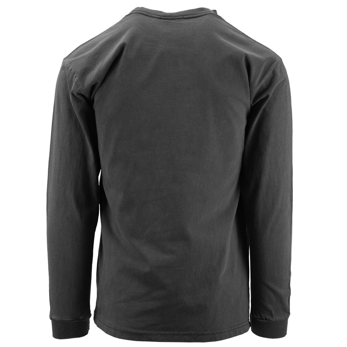 Utah State Basketball Distressed Long-Sleeve T-Shirt gray